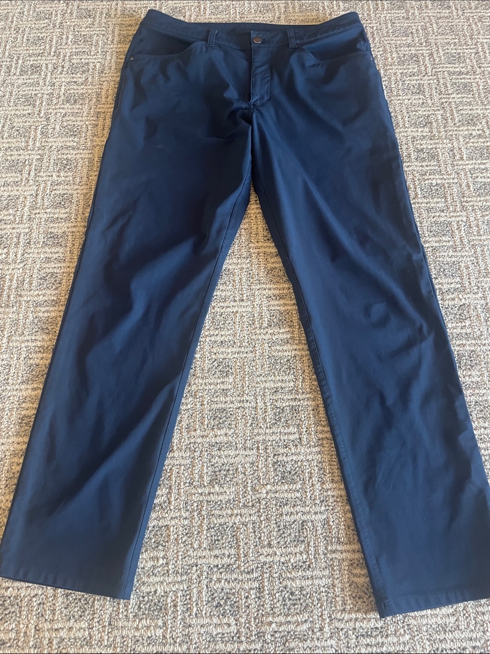 lululemon athletica Navy Straight-Leg Performance Pants